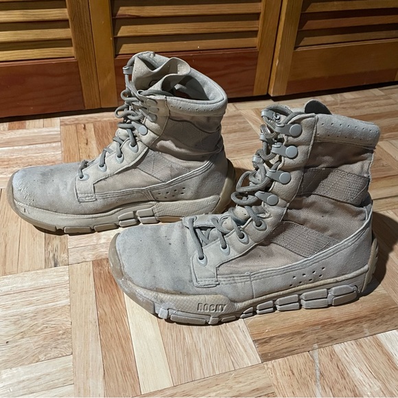 Rocky 8” C4Trainer Boots - Tan, Size 5M - Picture 1 of 6